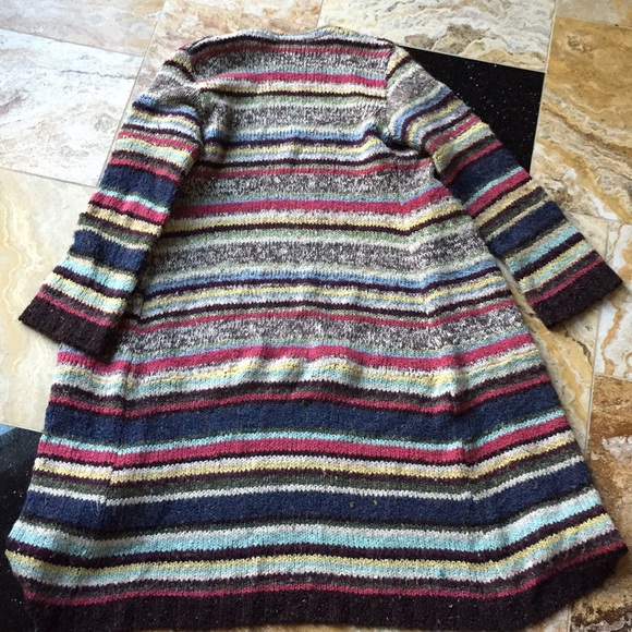 Relais full multicolor sweater coat/front closure - Picture 8 of 14